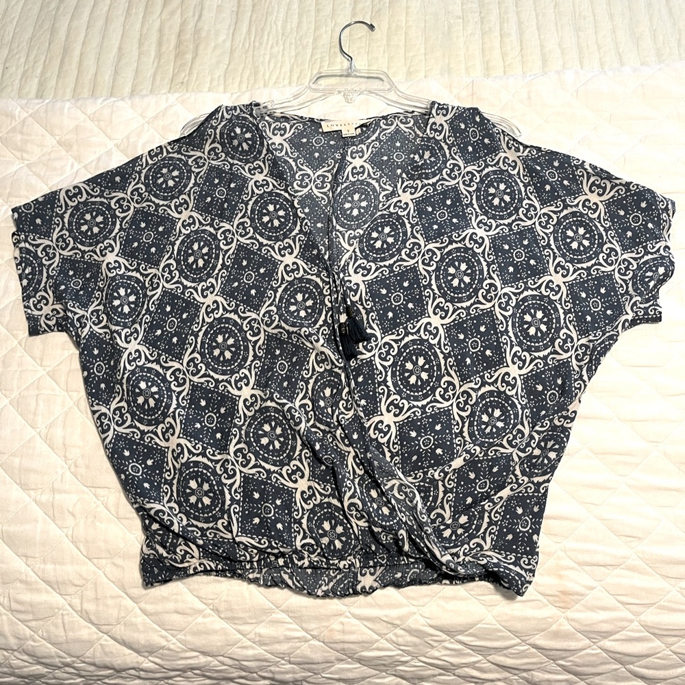 Lovestitch cold shoulder top